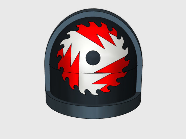 10x Buzzsaw 3 - G:7a Shoulder Pads 3d printed