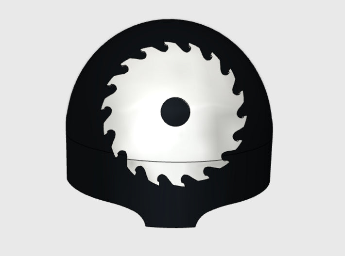 10x Buzzsaw 1 - T:1a Terminator Shoulders 3d printed