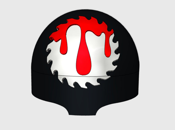 10x Buzzsaw 2 - T:1a Terminator Shoulders 3d printed