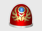 10x Sun Scarabs - G:4a Shoulder Pads 3d printed