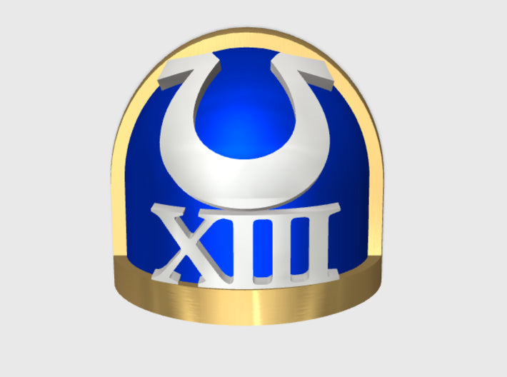 10x Ultra XIII - G:7a Shoulder Pads 3d printed