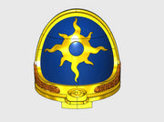 10x Sorcerer Sun - Osiris Shoulder Pads 3d printed