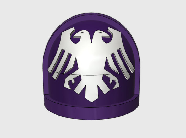 10x Imperial Ravens - G:7a Shoulder Pads 3d printed