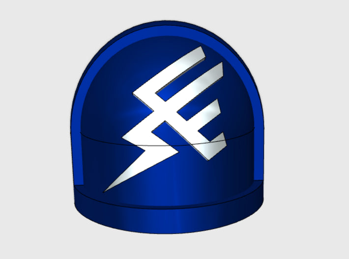 10x Rainbow Warriors - G:7a Shoulder Pads 3d printed