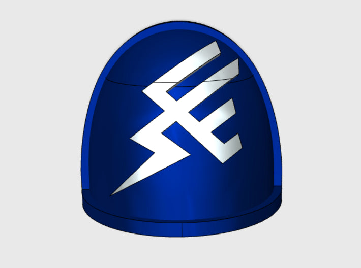 10x Rainbow Warriors - G:4a Shoulder Pads 3d printed