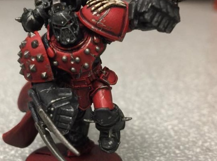 10x Skeleton Hand - G:4a Shoulder Pad 3d printed Courtesy of Ryan Kimmel