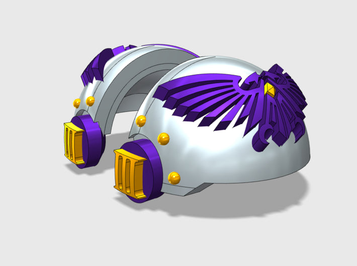 5x Emperors Legion - T:3a Tartaros Shoulder Sets 3d printed