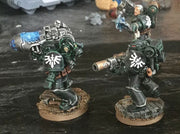 10x The Fallen - G:7a Shoulder Pad 3d printed Courtesy of Andrei Kunavits