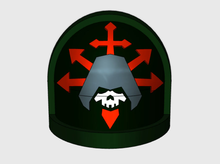 10x Fallen Angels - G:7a Shoulder Pads 3d printed