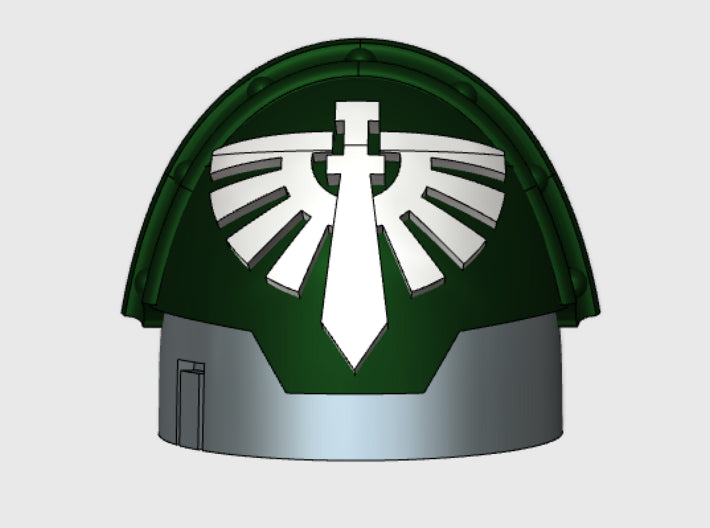 10x Knight Legion - Stormguard Pauldrons 3d printed