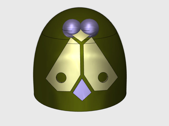 10x Plague Fly - G:5a Shoulder Pads 3d printed