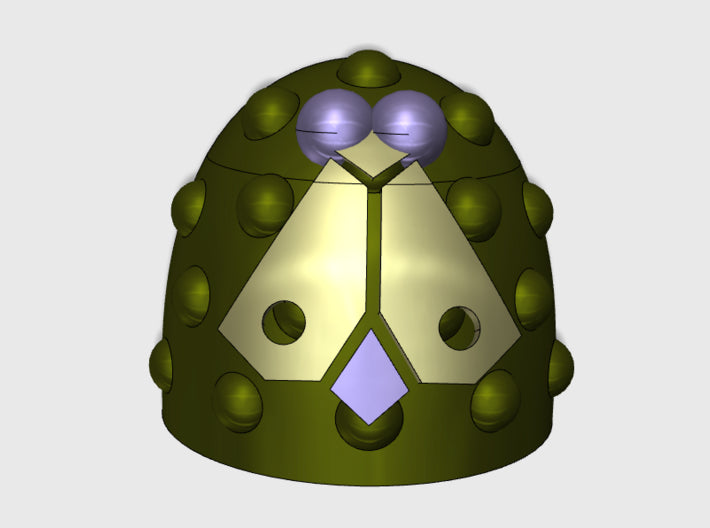 10x Plague Fly - G:6a Studded Shoulder Pads 3d printed