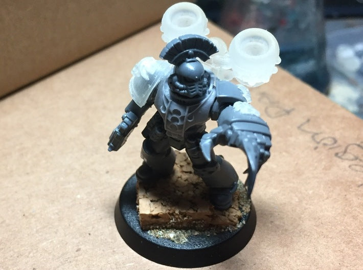 Studded Chordata Jetpack (SM) 3d printed