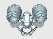 Chordata Jetpacks (SM) 3d printed Small = 1 Jetpack