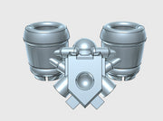 Chordata Jetpacks (SM) 3d printed