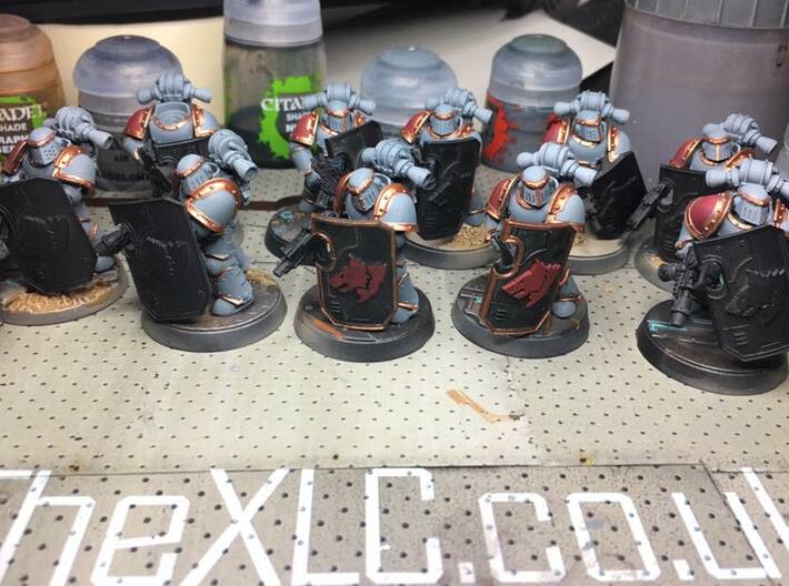 10x Alliance Lions - Marine Boarding Shields 3d printed similar product