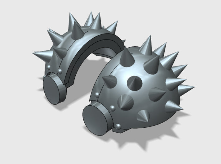 5x Spiked - T:3a Tartaros Shoulder Sets 3d printed