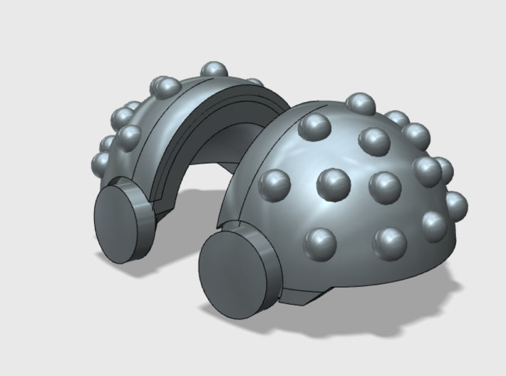 5x Studded - T:3a Tartaros Shoulder Sets 3d printed