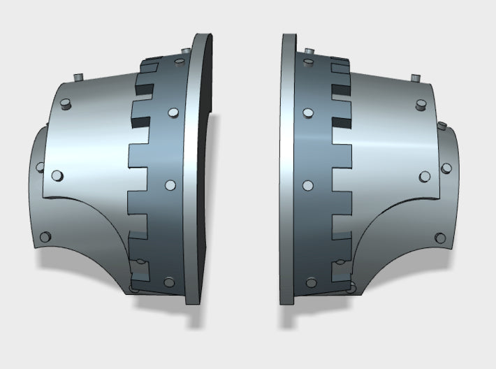 5x Gear Teeth - T:2a Cataphractii Shoulder Sets 3d printed