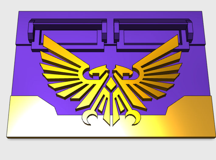 Emperors Legion : Standard APC Frontplate 3d printed