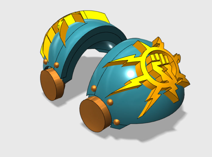 5x Storm Fist - T:3a Tartaros Shoulder Sets 3d printed