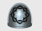 10x Black Thorns - G:4a Shoulder Pads 3d printed