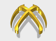 60x Scythes of the Emperor - Shoulder Insignia pac 3d printed