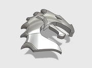 60x Black Dragons : Right Shoulder Insignia pack 3d printed