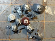 60x Alpha Omega : Shoulder Insignia pack 3d printed