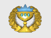 60x Soul Chalice : Shoulder Insignia pack 3d printed