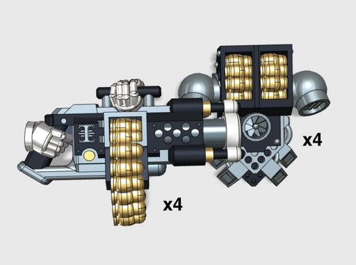 4x Mk1 Blackwatch Cannon w/Packs (SM) 3d printed