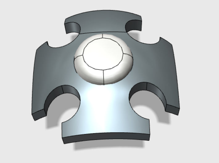 60x Elite Cross 2 : Shoulder Insignia pack 3d printed