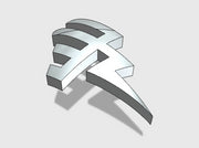 60x Rainbow Warriors : Right Shoulder Insignias 3d printed