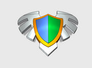 60x Shield Angels : Shoulder Insignia pack 3d printed