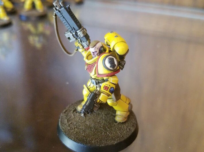 60x Kings Fist - Right Shoulder Insignias 3d printed Courtesy of: Blaine Miller