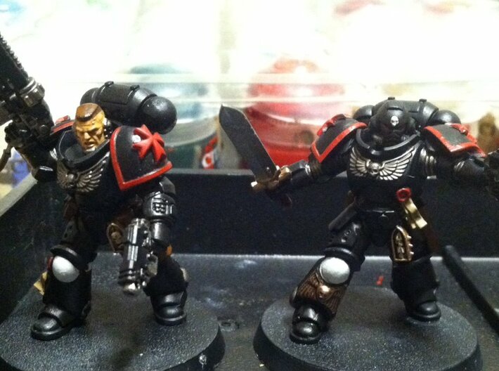 60x Maltese Cross : Shoulder Insignia pack 3d printed Courtesy of: Mike Fanara