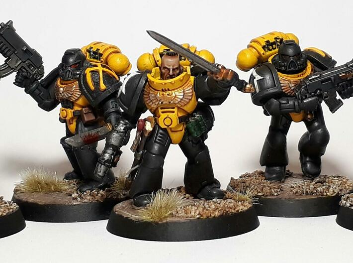 60x Scythes of the Emperor - Shoulder Insignia pac 3d printed Courtesy of James Pottinger