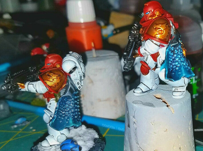 60x Black Dragons : Shoulder Insignia pack 3d printed Courtesy of Sha'doe Kai