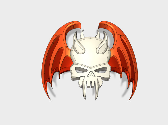 60x Night Tyrants: Shoulder Insignia pack 3d printed