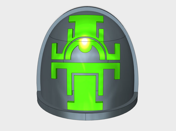 10x Sigilite Corp - G:4a Shoulder Pads 3d printed