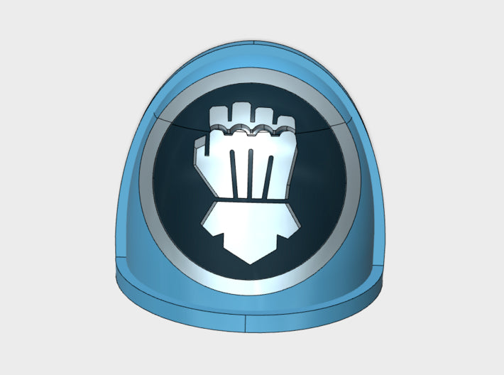 10x Clenched Fist - G:4a Shoulder Pads 3d printed