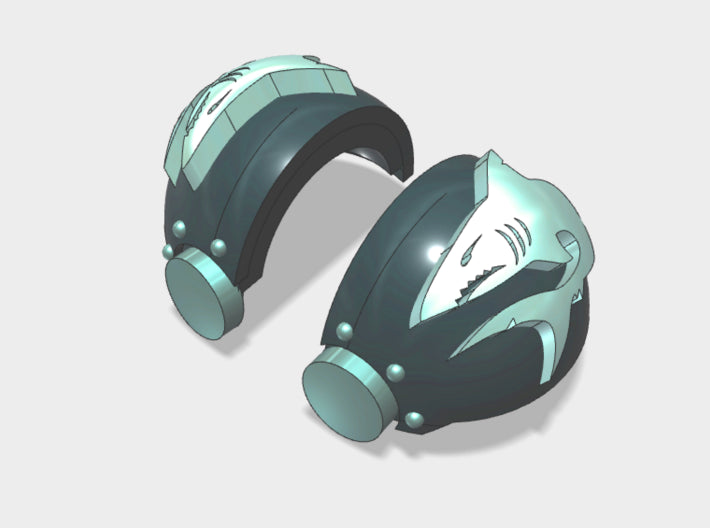 5x Makodon - T:3a Tartaros Shoulder Sets	 3d printed