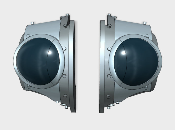 5x Blank Rounds - T:2a Cataphractii Shoulder Sets 3d printed