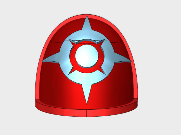 10x Sorcerer Star - G:4a Shoulder Pads 3d printed