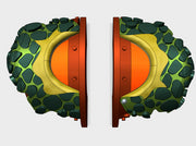 5x Dragon Leathers - T:2a Cataphractii Shoulders 3d printed