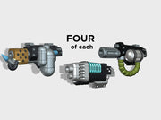 Combi-Combo : Cataphractii Terminator Bit-Swap 3d printed