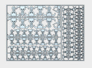 Greek Bull - Flat Vehicle Insignia pack 3d printed