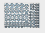 Scorpio Legion - Flat Vehicle Insignia pack 3d printed