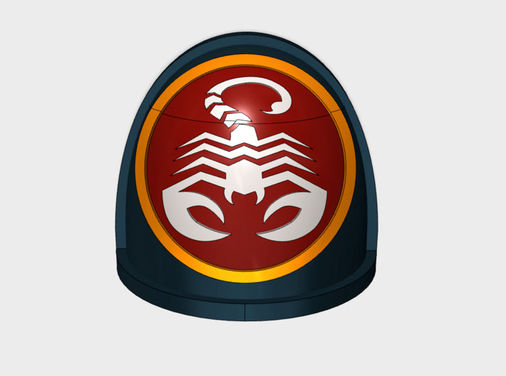 10x Scorpio Legion - G:4a Shoulder Pads 3d printed