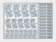 Makodons - Flat Vehicle Insignia pack 3d printed